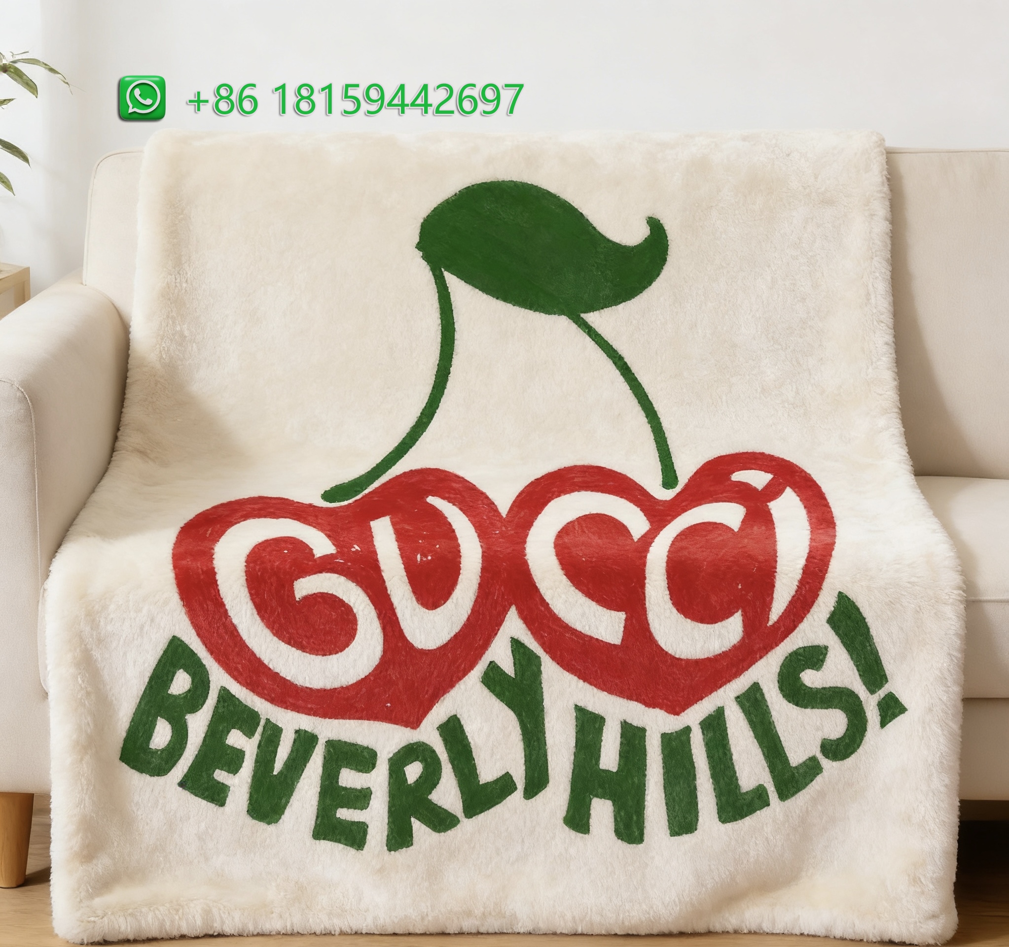 Gucci Throw Blankets